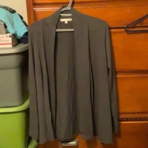 Grey cardigan